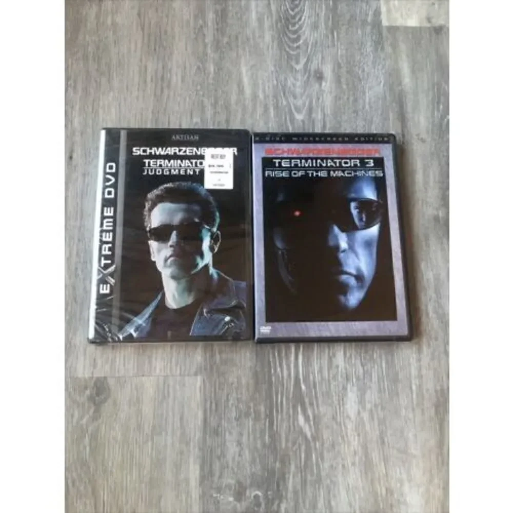 Terminator 2 Judgement Day Extreme DVD & Terminator 3. Rise Of The Machines.